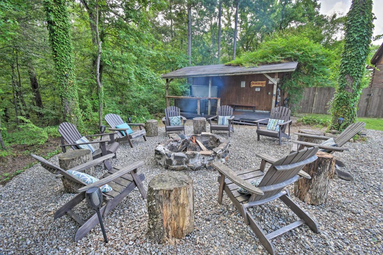 Luxury Pearcy Cabin With 5 Private Acres And Hot Tub! Buitenkant foto