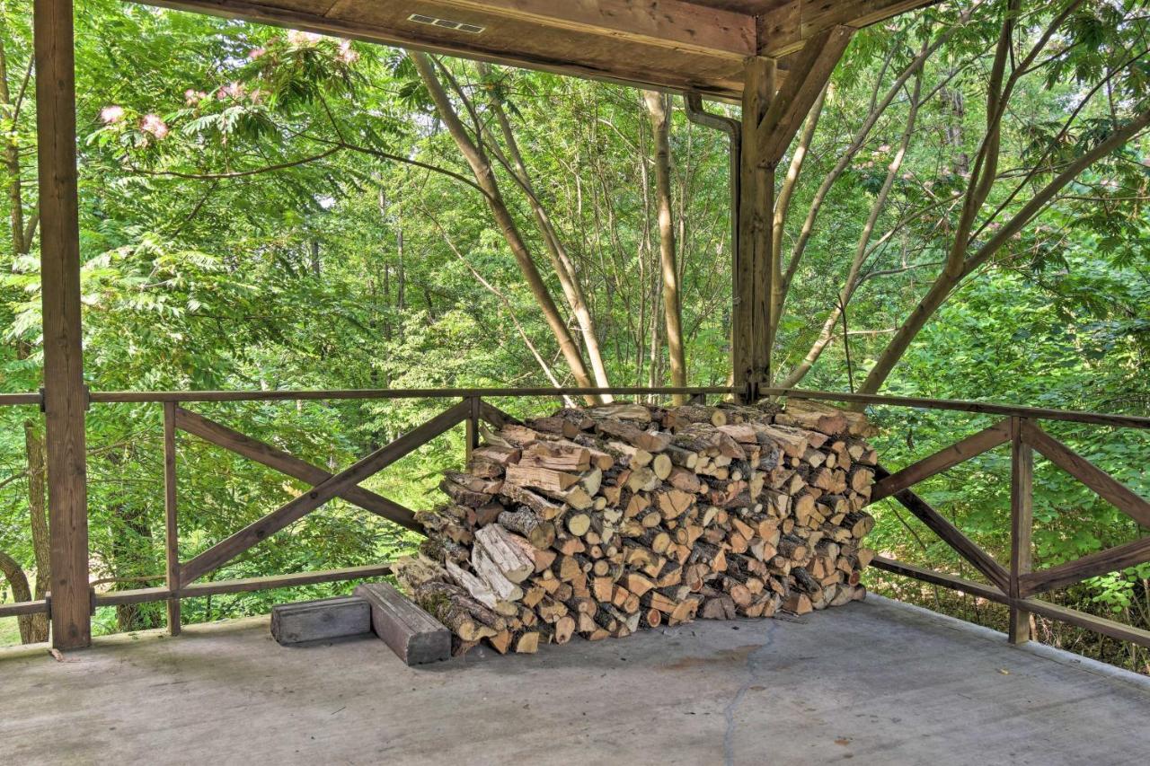 Luxury Pearcy Cabin With 5 Private Acres And Hot Tub! Buitenkant foto