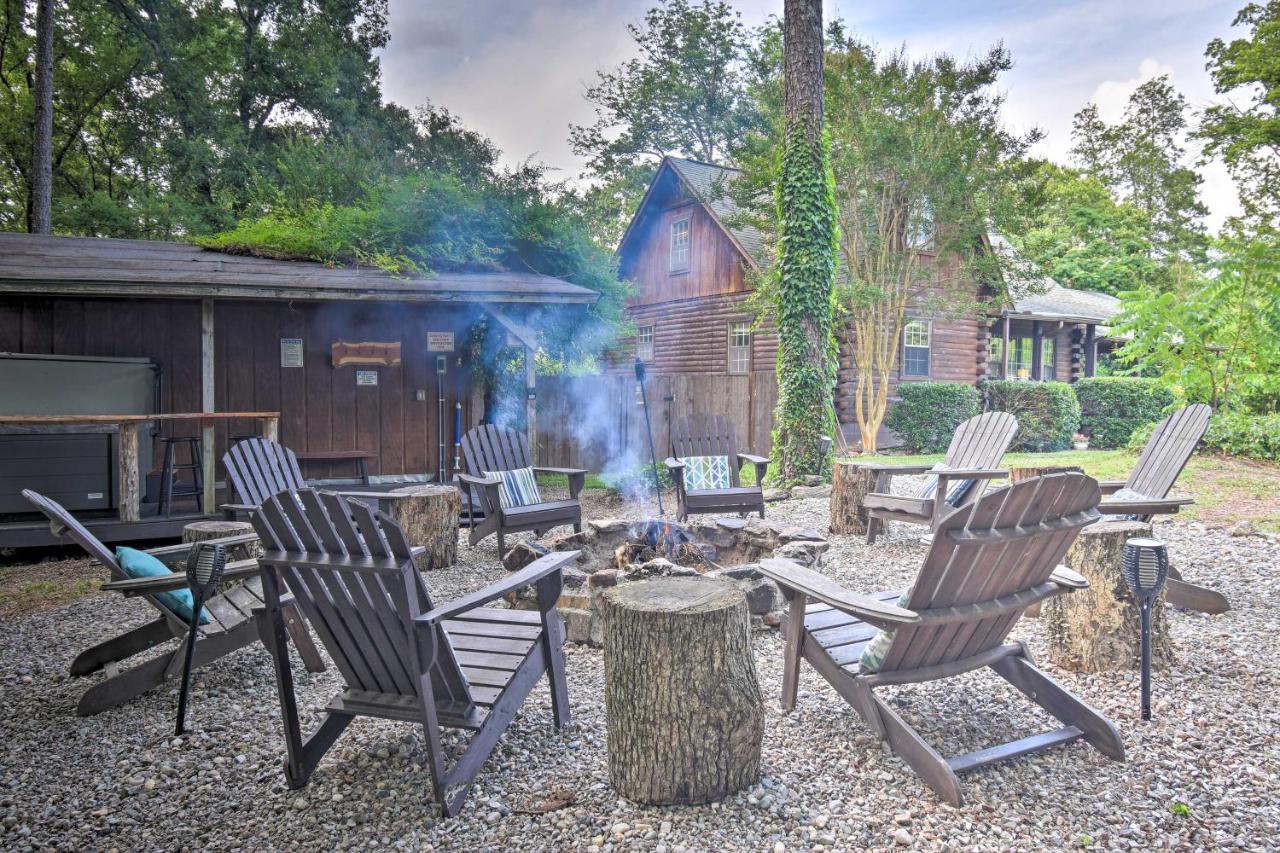 Luxury Pearcy Cabin With 5 Private Acres And Hot Tub! Buitenkant foto
